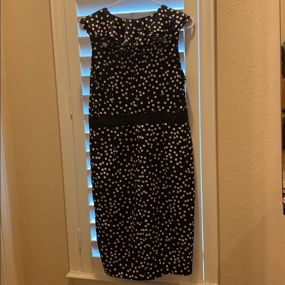 Black polka dot dress - Picture 4 of 4